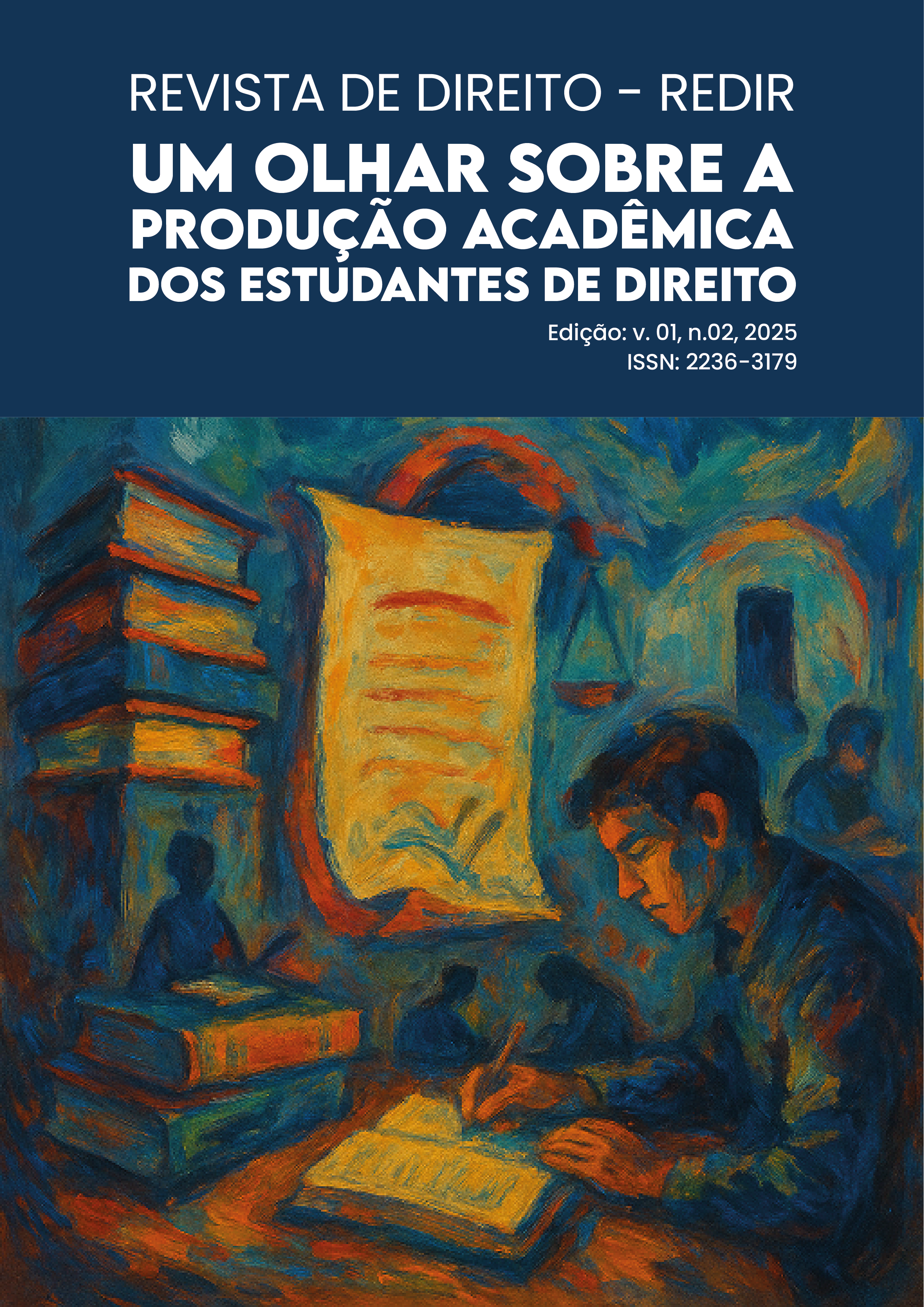 					Visualizar v. 1 n. 02 (2025): UM OLHAR SOBRE A PRODUÇÃO ACADÊMICA DOS ESTUDANTES DE DIREITO
				